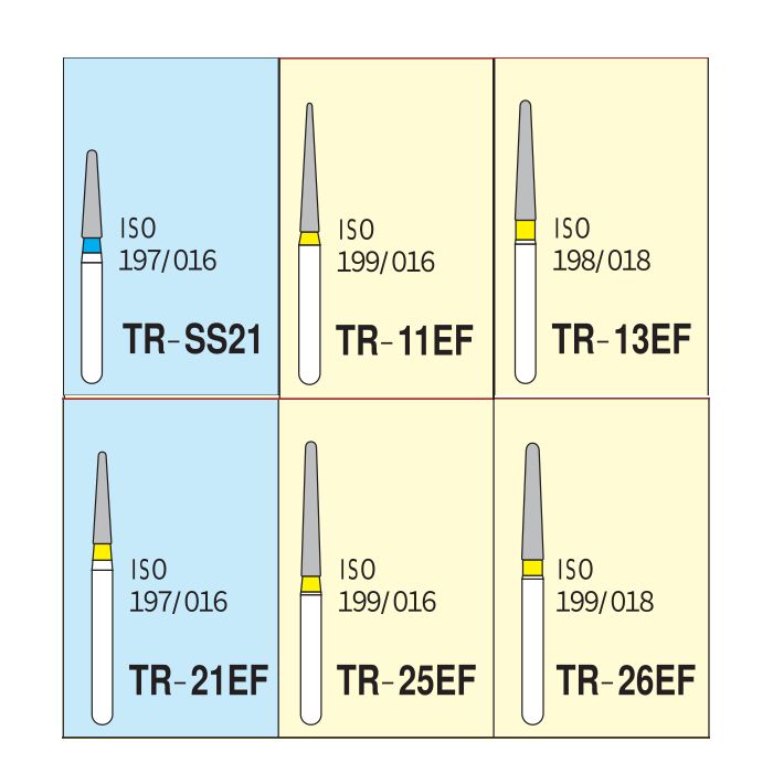 Diamond Bur FG #TR-11EF - Mani